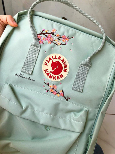 Embroidered Kanken, Fjallraven Backpack Embroidered