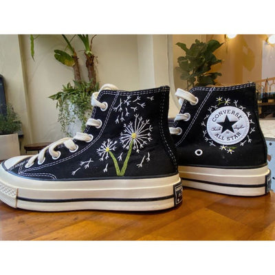 Converse Chuck Taylor 1970s Converse Dandelion Embroidered Shoes