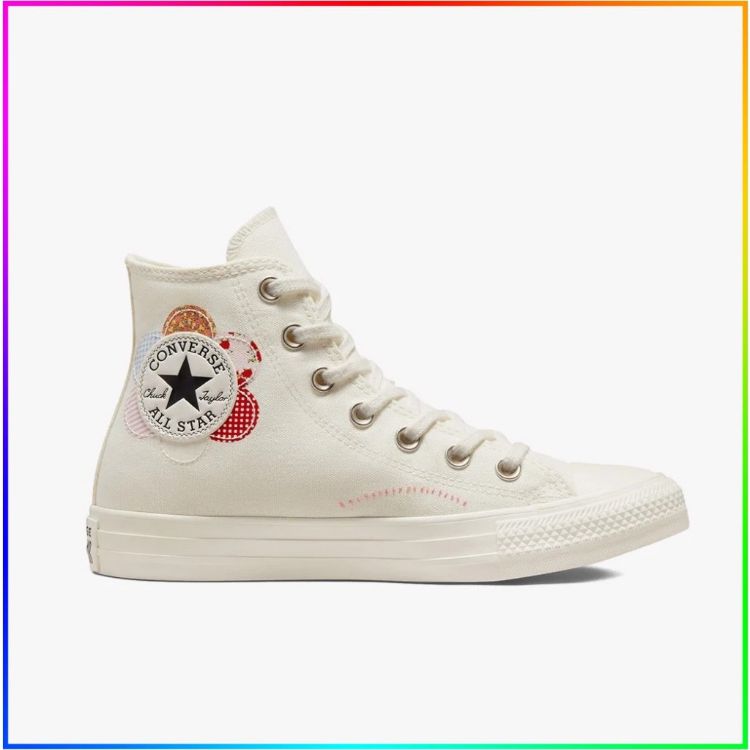 Chuck Taylor All Star Embroidered Floral, Embroidered Mushroom Flowers