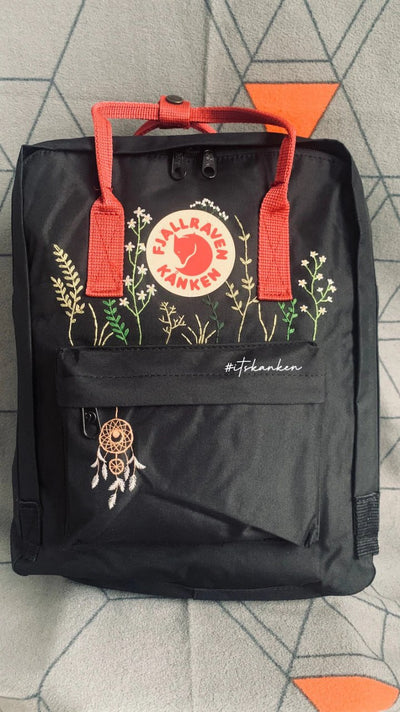 Kanken Embroidery Custom Backpack, Customised Fjallraven Kanken