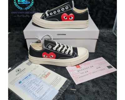 Comme des Garcons play x Converse Low-top Trainers